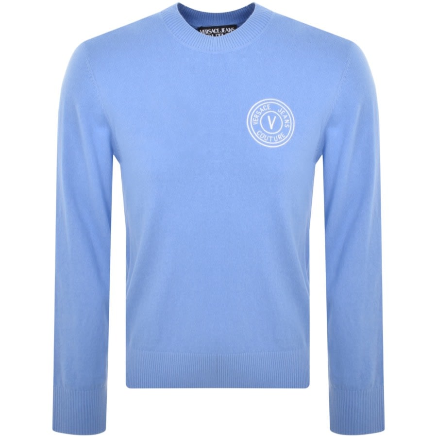 Versace sweater blue top